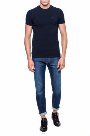 T-shirt with a logo, zdjęcie 2 T-shirt with a logo od Emporio Armani